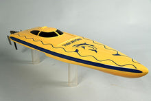 Laden Sie das Bild in den Galerie-Viewer, Tiburón Rennboot (Baukastenversion), Best.-Nr. 2145. Detaillierter Bausatz für ein leistungsstarkes RC-Modellboot. Jetzt online bestellen und dein Traumboot bauen! Hochwertiger Bausatz für ein schnelles Rennboot
Detailliertes Design für beste Performance auf dem Wasser
Individueller Aufbau für maximale Kreativität