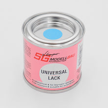 Load image into Gallery viewer, Universallack blau, kraftstoffbeständig, Styropor® geeignet 100ml Best.-Nr. 921.3 SG Modellbau Stefan Graupner