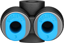 Laden Sie das Bild in den Galerie-Viewer, Festo QSMY-3
Festo pneumatic fitting
Y connector pneumatic
Y shape pneumatic fitting
push-in Y fitting
pneumatic tube Y connector
compressed air Y fitting
quick connect Y fitting
air line Y connector
pneumatic Y branch connector
Festo QSMY-3 pneumatic Y fitting
Festo 153370 connector
3mm pneumatic Y connector
push-in Y branch connector 3mm
mini pneumatic Y fitting
compact air Y connector
precision pneumatic Y fitting
leak-proof pneumatic Y connector
high quality air line Y fitting
small diameter pneumatic Y