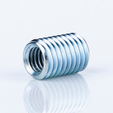 Load image into Gallery viewer, Gewindeeinsatz/Gewindeadapter | M | IG: M5 | AG: M7 | L: 10mm | Stahl verzinkt (Inhalt 2 Stück) Best.-Nr. 9000.12 SG Modellbau Stefan Graupner Gewinde reparieren, adaptieren und panzern