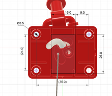 Laden Sie das Bild in den Galerie-Viewer, Löschmonitor Maßstab 1:32 fertig montiert drehbar (1 Stck.) Best.-Nr.398 SG Modellbau Stefan Graupner