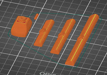 Load image into Gallery viewer, STL Datei Balkenradar
3D Modell Radar
Sci-Fi Radar STL
Radar Antenne STL
Balkenradar 3D-Druck
STL Set Radar Module
Diorama Zubehör STL
344digital STL Datei
modular radar STL
printable radar model