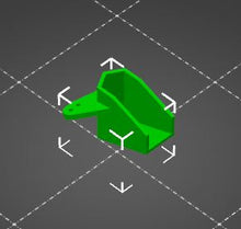 Laden Sie das Bild in den Galerie-Viewer, Seitenruder Anlenkung (stl-Datei) Modellflugzubehör Best.-Nr.309digital