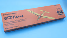 Load image into Gallery viewer, Filou RC Segelflugmodell Schnellbaukasten Best.-Nr.4209 SG Modellbau Stefan Graupner retromodell aus den 70er Jahren bei Graupner