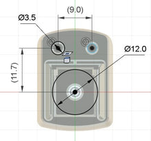 Laden Sie das Bild in den Galerie-Viewer, Balkenradar 1x3' (fertig montiert elektr. drehbar) Best.-Nr.340 SG Modellbau Stefan Graupner