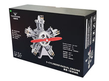 Laden Sie das Bild in den Galerie-Viewer, radial engine model kit
5 cylinder radial engine
metal model kit engine
mechanical model engine
scale model aircraft engine
DIY engine model
miniature radial engine
hobby engine kit
engineering model kit
model airplane motor