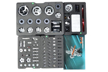 Load image into Gallery viewer, radial engine model kit
5 cylinder radial engine
metal model kit engine
mechanical model engine
scale model aircraft engine
DIY engine model
miniature radial engine
hobby engine kit
engineering model kit
model airplane motor