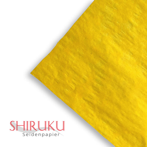 SHIRUKU hochwertiges Seidenpapier 50x76cm gelb (2 Stk.) Best.-Nr.530.51 Graupner