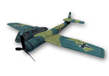 Laden Sie das Bild in den Galerie-Viewer, Blohm &amp; Voss BV 141 Modell, BV 141 RC model plane, asymmetrisches Flugzeug Modell, asymmetric aircraft model, BV 141 EPP Schaummodell, BV 141 foam RC plane, Spannweite 860mm, 860mm wingspan RC plane, WW2 Aufklärer Modell, WWII reconnaissance plane model, Warbird Modellflugzeug, warbird RC airplane, deutsches Militärflugzeug Modell, German military aircraft model, seltenes Flugzeugmodell, unique aircraft design model, Slowflyer BV 141, slow flyer warbird, RC Flugzeug Bausatz, RC plane kit, Modellbau Warbird,
