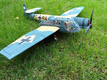 Laden Sie das Bild in den Galerie-Viewer, Blohm &amp; Voss BV 141 Modell, BV 141 RC model plane, asymmetrisches Flugzeug Modell, asymmetric aircraft model, BV 141 EPP Schaummodell, BV 141 foam RC plane, Spannweite 860mm, 860mm wingspan RC plane, WW2 Aufklärer Modell, WWII reconnaissance plane model, Warbird Modellflugzeug, warbird RC airplane, deutsches Militärflugzeug Modell, German military aircraft model, seltenes Flugzeugmodell, unique aircraft design model, Slowflyer BV 141, slow flyer warbird, RC Flugzeug Bausatz, RC plane kit, Modellbau Warbird,
