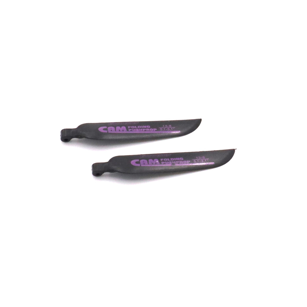 CAM PUSHPROP blades 13x8cm for rear-mounted RC motors

5.1x3.1 inch push propeller blades for pusher RC aircraft

Carbon fiber reverse prop blades for model airplanes and drones

RC push propeller replacement for high-efficiency flight

Compact CAM PUSHPROP blades for small electric gliders