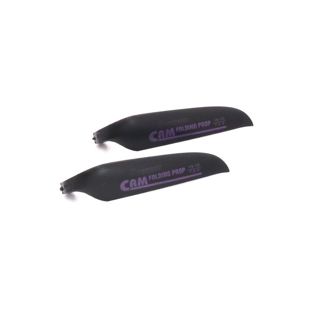 CAM folding propeller blades 19x10cm for lightweight RC aircraft

7.5x4 inch carbon fiber folding propellers for electric gliders

High-efficiency RC prop replacement for model airplanes

Compact CAM prop blades for micro and mini electric aircraft

Folding propeller blades for precision RC gliding and sport flying

