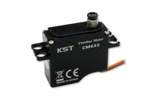 Laden Sie das Bild in den Galerie-Viewer, KST CM633 Servo, KST CM633 V6.0, Digitalservo 8.4V, digital servo 8.4V HV, Servo 15 kg Stellkraft, servo 15 kgf.cm torque, Hochvolt Servo, high voltage servo, Standard Servo RC, standard size RC servo, Modellbau Servo, RC model servo, starker Servo, high torque servo, Servo Flugmodell, RC airplane servo, Ruderservo, control surface servo, Heli Servo, helicopter servo, Servo Großmodell, large scale RC servo, Servo Ersatzteil, replacement RC servo, Servo Segelflug, glider servo
