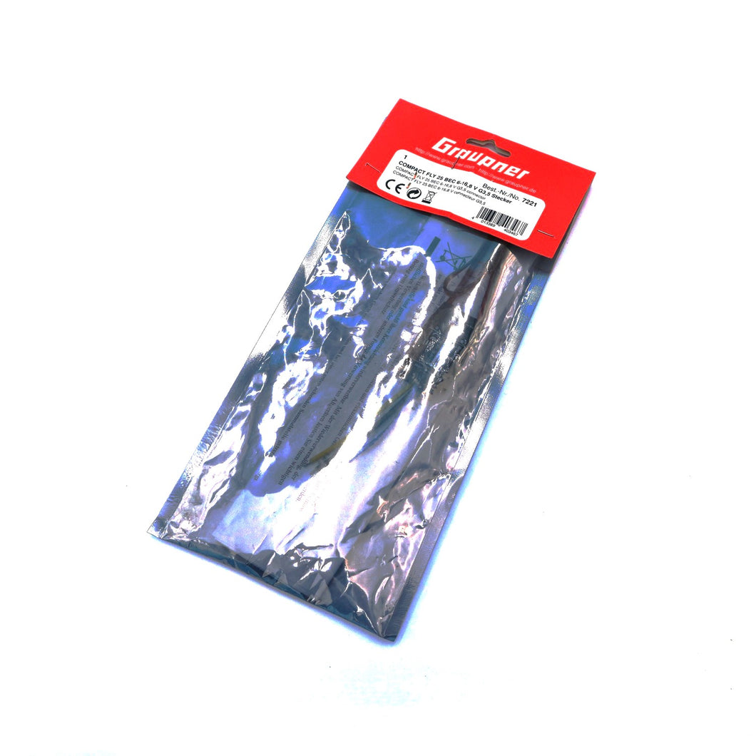 Brushless Regler COMPACT Fly 25

COMPACT Fly 25 BEC Regler

Modellflug Regler 6–16,8 V

RC Brushless Regler mit BEC

Flugregler mit G3,5 Stecker

25A Brushless Regler RC

Regler für Elektromotoren
COMPACT Fly 25 BEC 7221

Regler COMPACT Fly 25 Best.-Nr. 7221

G3,5 Stecker Regler

COMPACT Regler 25A

aero-naut COMPACT Fly 25
Regler für RC Flugzeug
Antriebskomponenten Modellflug

Brushless Regler für Elektrosegler

Elektronik für RC Flugmodelle

Stromregler Modellb