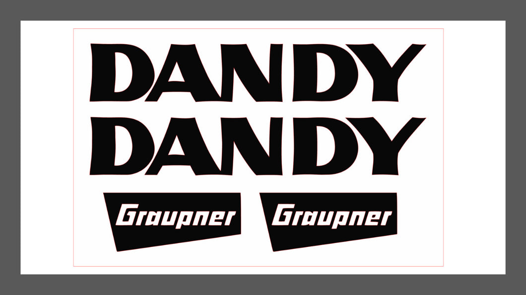 Dandy Schriftzug (PDF-Datei) Best.-Nr4227Dekordigital