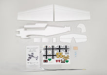 Load image into Gallery viewer, Me Bf 109 G Modellflugzeug, Messerschmitt Bf 109 RC model, Bf 109 EPP Schaummodell, Bf 109 foam RC plane, Spannweite 800mm, 800mm wingspan RC plane, WW2 Jäger Modell, WWII fighter model plane, Warbird Modellflugzeug, warbird RC airplane, Messerschmitt Modell, Messerschmitt model kit, Deutsches Jagdflugzeug Modell, German fighter aircraft model, Slowflyer Bf 109, slow flyer warbird, RC Flugzeug Bausatz, RC plane kit, Modellbau Warbird, foam warbird model, Parkflyer Bf 109, park flyer fighter plane, robustes 
