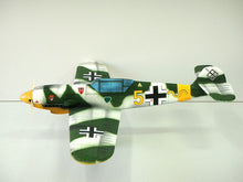 Load image into Gallery viewer, Me Bf 109 G Modellflugzeug, Messerschmitt Bf 109 RC model, Bf 109 EPP Schaummodell, Bf 109 foam RC plane, Spannweite 800mm, 800mm wingspan RC plane, WW2 Jäger Modell, WWII fighter model plane, Warbird Modellflugzeug, warbird RC airplane, Messerschmitt Modell, Messerschmitt model kit, Deutsches Jagdflugzeug Modell, German fighter aircraft model, Slowflyer Bf 109, slow flyer warbird, RC Flugzeug Bausatz, RC plane kit, Modellbau Warbird, foam warbird model, Parkflyer Bf 109, park flyer fighter plane, robustes 
