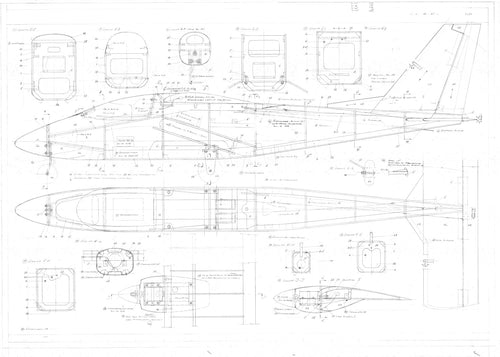 Partenavia P.68C Bauplan
Partenavia P.68C Modellflugzeug
Motorflugmodell Partenavia
Best.-Nr. 4684.21
Partenavia P.68C Zeichnung Graupner