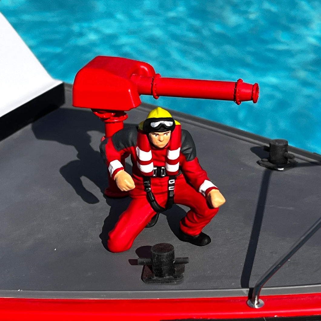 Modellfigur Seenotretter

50mm Modellfigur bemalt

Knieende Figur Rettung

Maritime Diorama-Figur

RC Boot Zubehör Figur

Maßstabsfigur Seenot

Modellbau Seenotrettung

Rescue model figure 50mm

Figur für Modellschiffe

Figur Mann knieend bemalt

