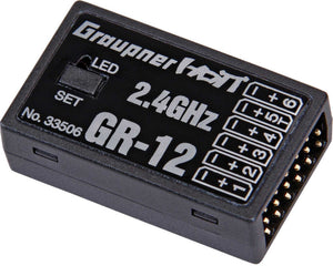GRAUPNER Empfänger GR-12 HoTT 2,4 GHZ Best.-Nr. 33506 Graupner Modellbau