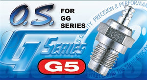 O.S. Glühkerze G5 für Benzinmotoren (1 Stk.) Best.-Nr.1431.100 Graupner Modellbau