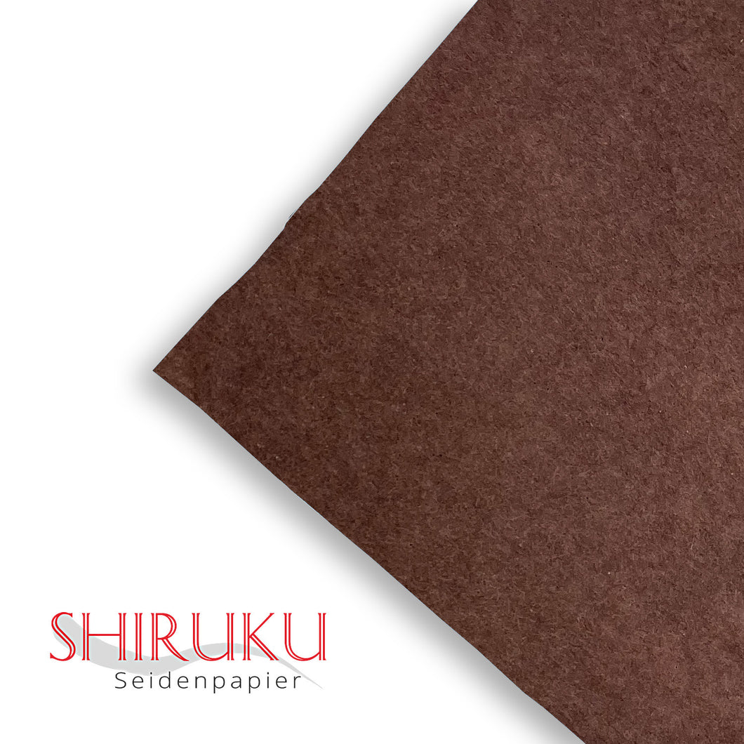 SHIRUKU hochwertiges Seidenpapier 50x76cm braun (2 Stk.) Best.-Nr.530.13 Graupner