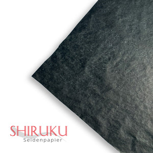 SHIRUKU hochwertiges Seidenpapier 50x76cm schwarz (2 Stk.) Best.-Nr.530.16 Graupner