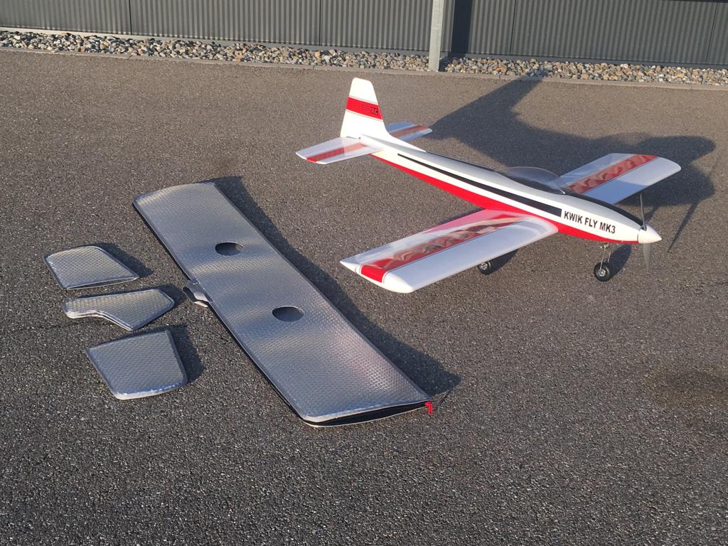 KWIK FLY MK3 Schutztaschen-Set Best.-Nr. 4629.30 Graupner