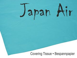 JAPAN AIR Bespannpapier 16g blau 500 x 690 mm (10 St.) Best.-Nr.525.6 Graupner Modellbau RC Shop RC Modelle