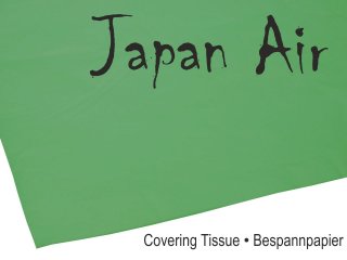 JAPAN AIR Bespannpapier 16g grün 500 x 690 mm (10 St.) Best.-Nr.525.5 Graupner Modellbau RC Shop RC Modelle
