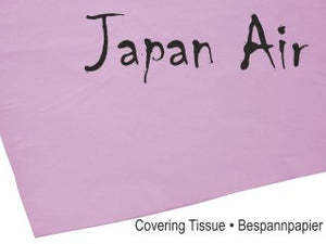 JAPAN AIR Bespannpapier 16g pink 500 x 690 mm (10 St.) Best.-Nr.525.4